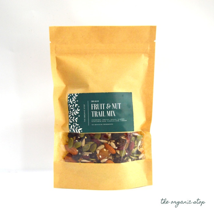 

TheOrganicStop Cranberry Trail Mix (Fruits and Nuts) 200 gram