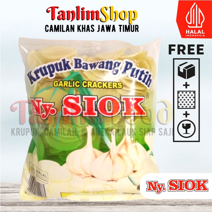 

Kerupuk / Krupuk Bawang Ny Siok 500gr - TanlimFood