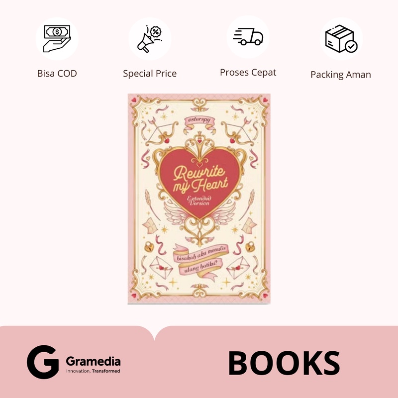 Gramedia Supratman | Rewrite My Heart (Extended Version) | Produk Original Gramedia
