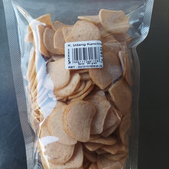 

Kerupuk Udang Kancing Ny Siok / Saerah 350 gr