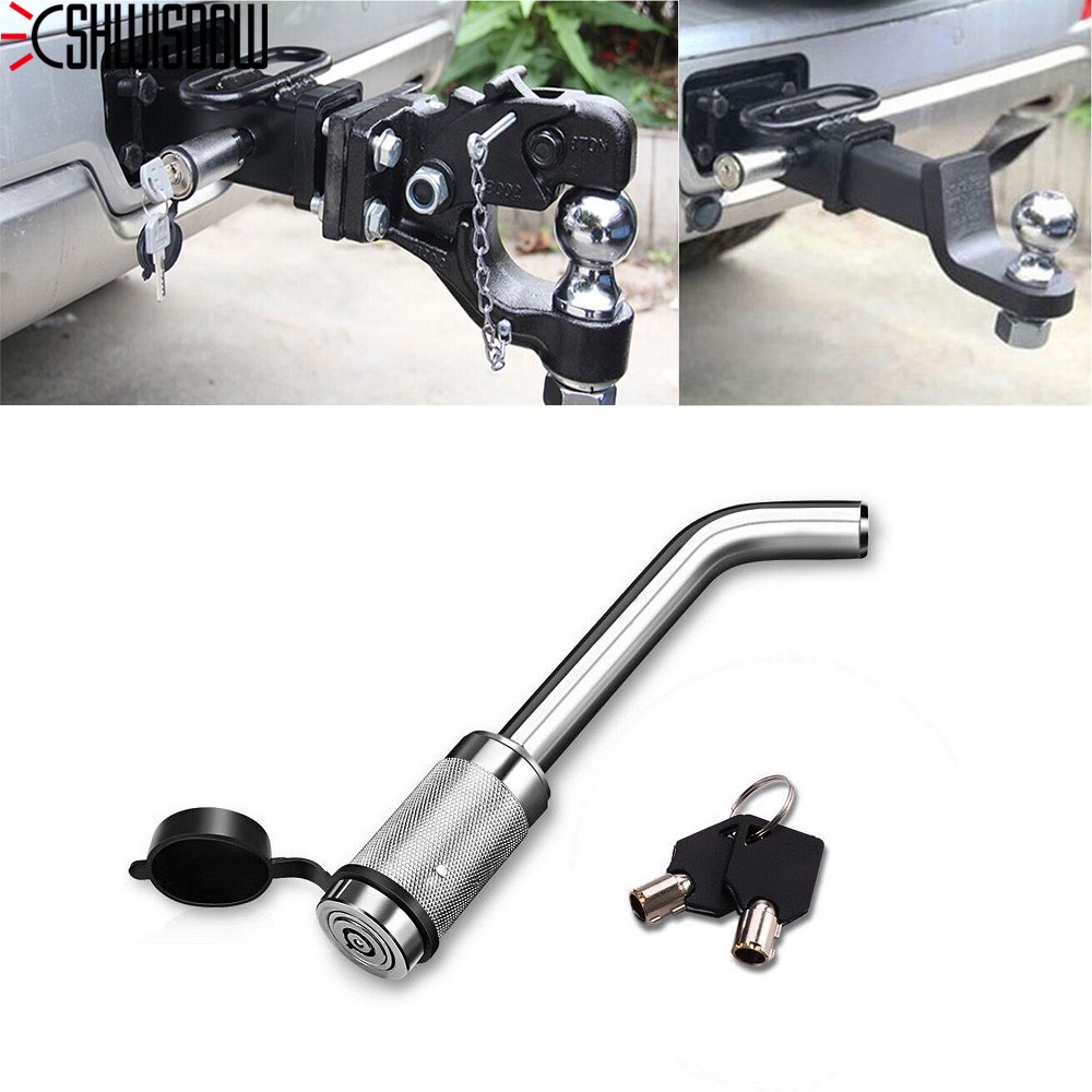 Tow Bar Tongue Hitch Pin Lock Locks Removable Trailer Ball Mount 5/8" Straight Hitch Pin Lock 16 Mm