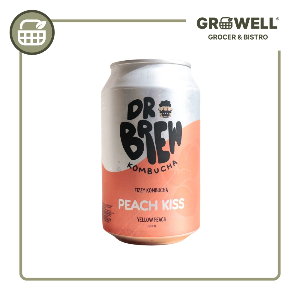 

DR BREW KOMBUCHA PEACH KISS