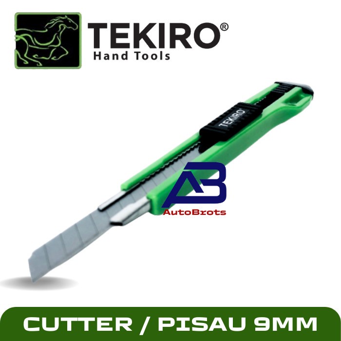 

(BestSeller) Pisau Kater Cutter Knife Kecil 9mm TEKIRO