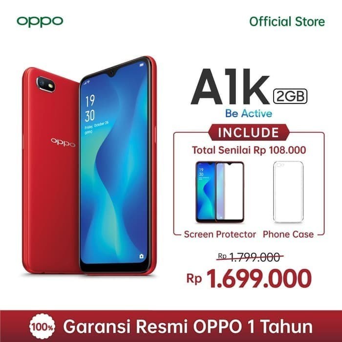 (Good) OPPO A1K GARANSI RESMI