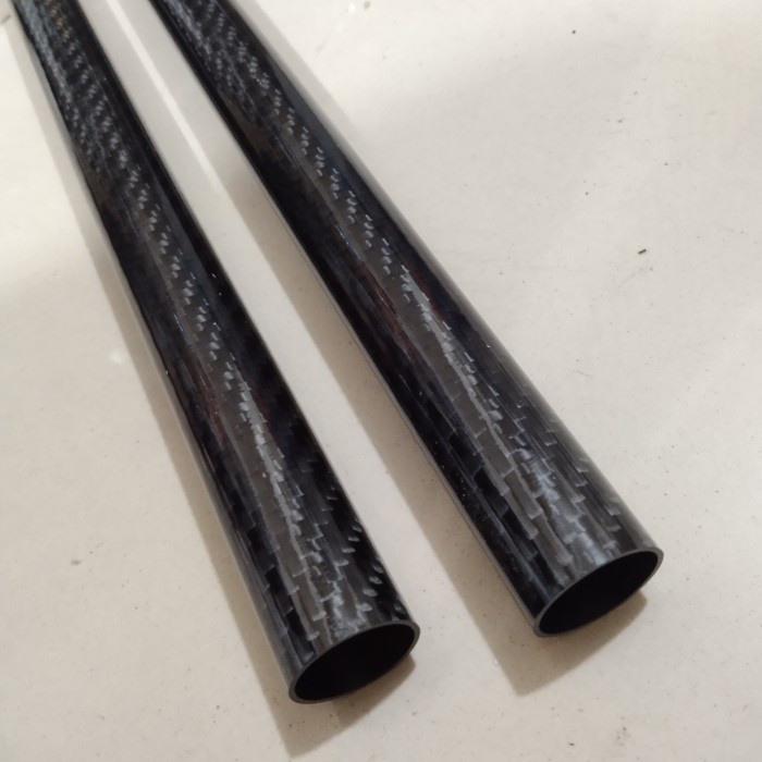(BestSeller) Carbon Tube 3k 20mm x 18mm pipa carbon fiber karbon holow Glosy