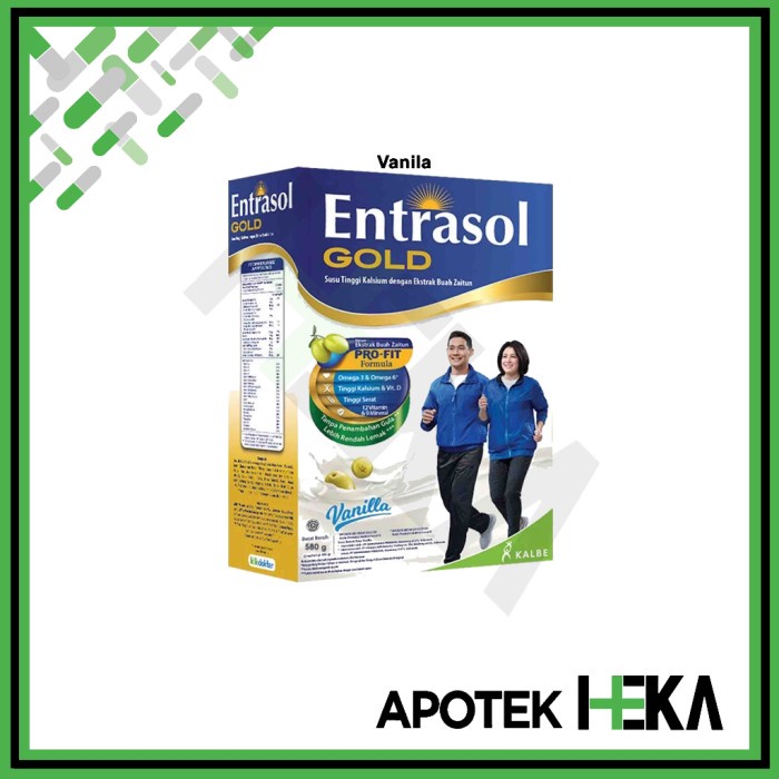 

(BestSeller) Entrasol Gold 560 g - Susu Tinggi Kalsium