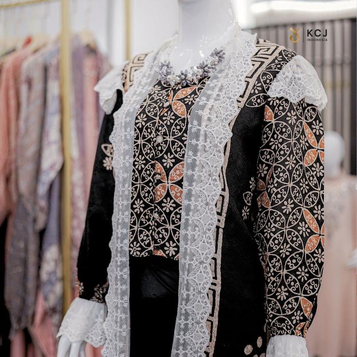 Kcj - Utari Kebaya Kutubaru Tunik Batik Viscose Modern Wanita Best Seller