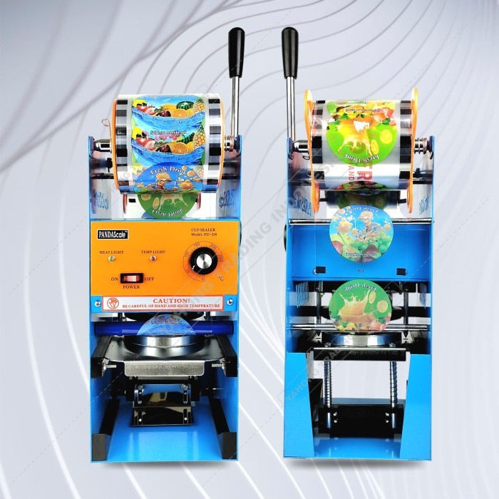 (BestSeller) Mesin Cup Sealer ET-D8 Alat Pres Gelas Minuman Press Cup Sealer