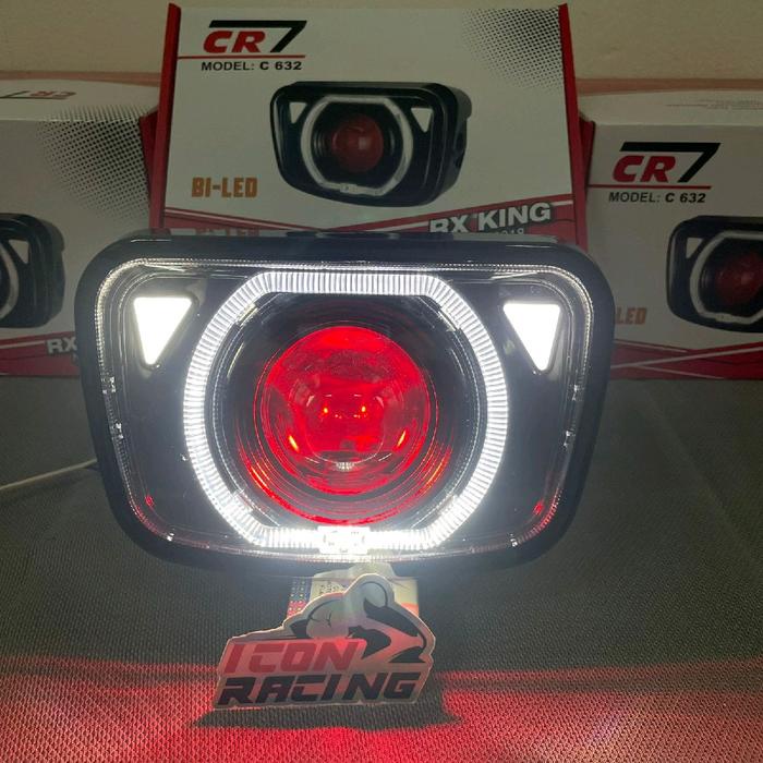 LAMPU BILED TURBO C632 CR7 BILED RX KING PLUS SEIN SET BATOK