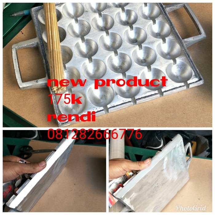 Cetakan sate telor puyuh