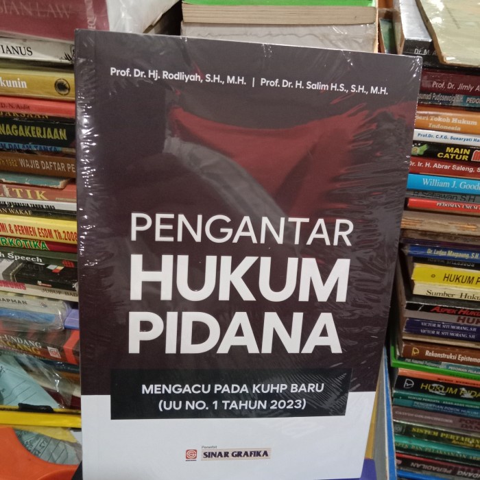 

Produk Terbaru Pengantar Hukum Pidana Mengacu Pada Kuhp Baru Original Packing Aman