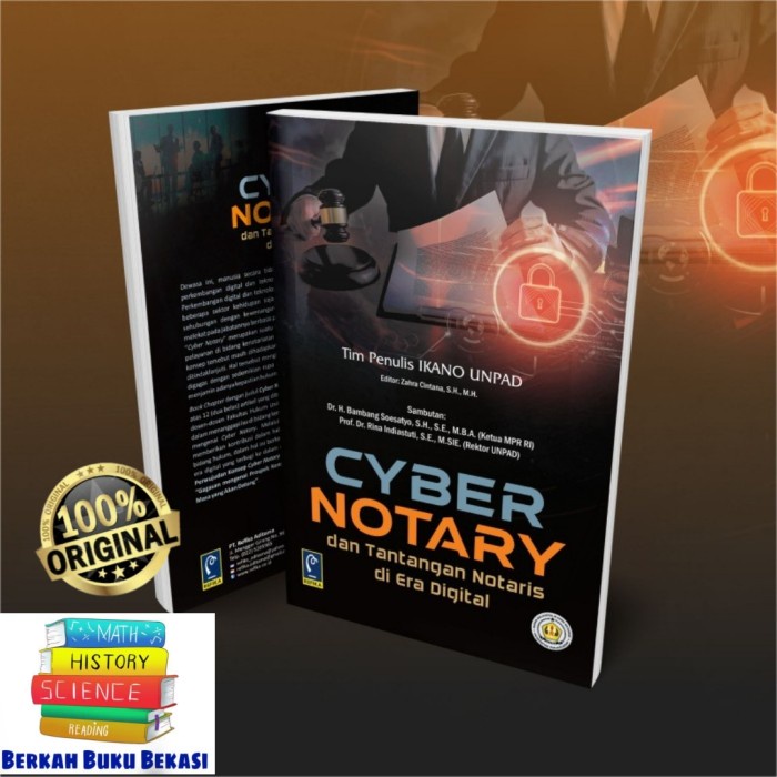 

Diskon Cyber Notary Dan Tantangan Notaris Di Era Digital, Original 100%, Best Seller, Termurah,