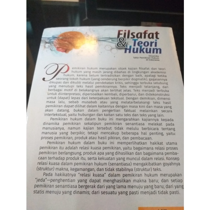 

Barang Terlaris Filsafat Dan Teori Hukum - Dr. Anthon F. Susanto / Original Cod