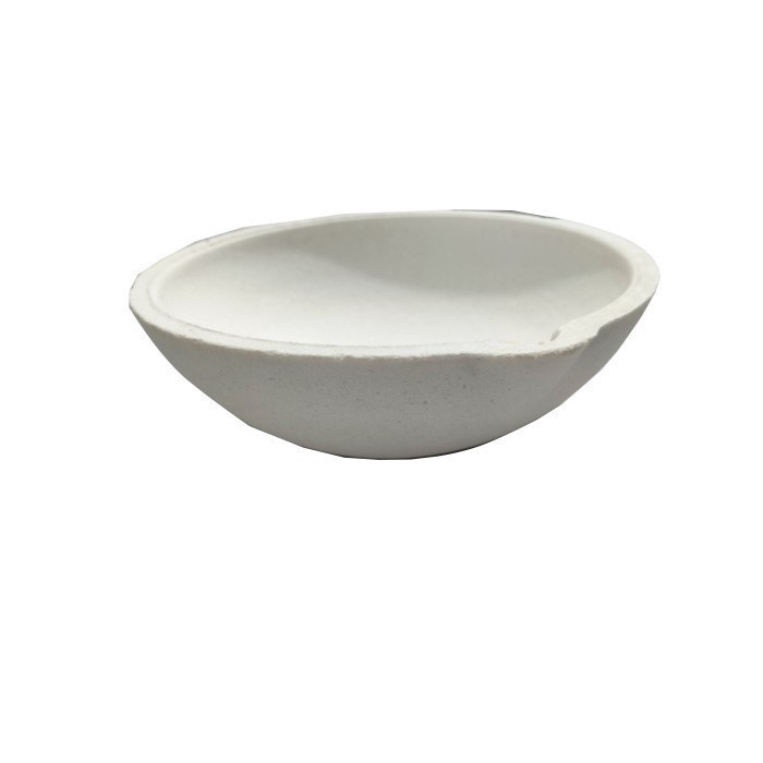 JTTOP" KOWI KERAMIK 14 CM - WADAH PELEBURAN EMAS 2,5 KG CRUCIBLE LOGAM TAHAN PANAS