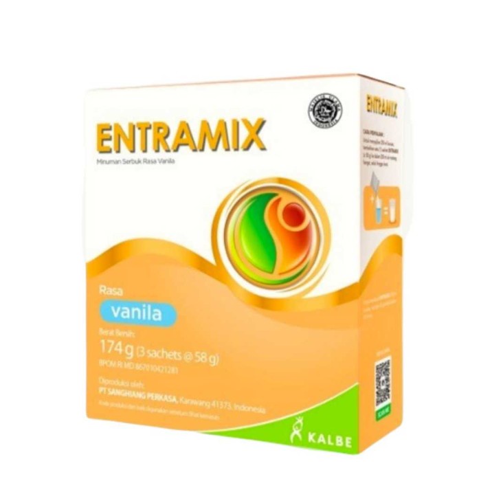 

(BestSeller) Original entramix vanila 174 gr - entramix coklat 174 gr