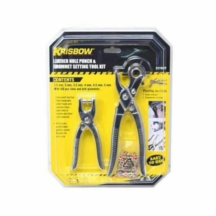 

Jual [READY] LEATHER HOLE PUNCH / TANG MATA AYAM / PEMBOLONG LUBANG KULIT KRISBOW