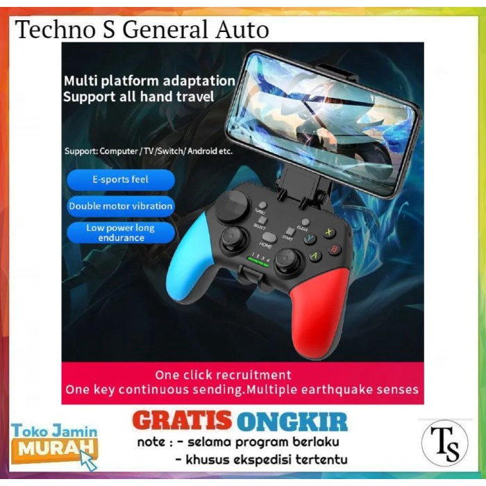 Mantab Stik Wireless Gaming Controller Gamepad Ps3 Ps4 Pc Switch Android Tv