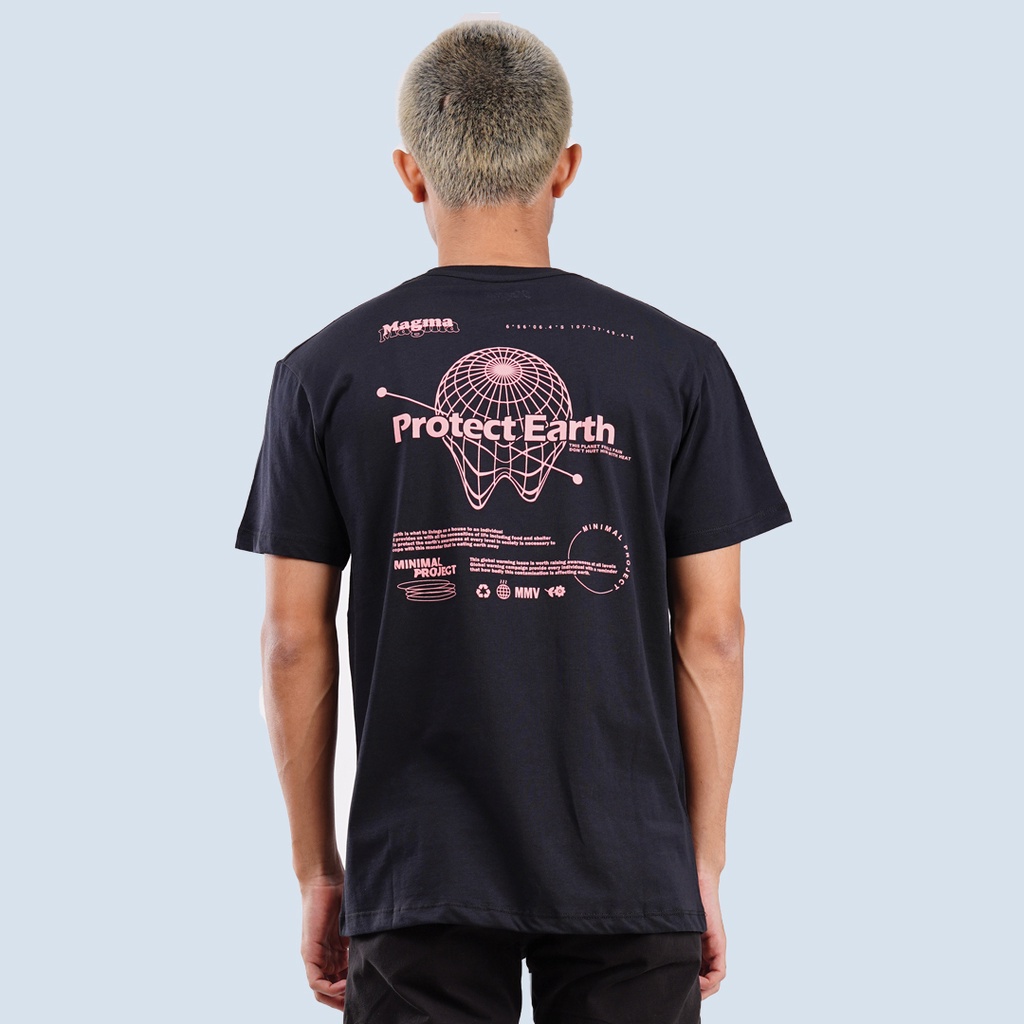 COD-Magma Magma Apparel - T10141 Black Tshirt | Kaos Magma Apparel