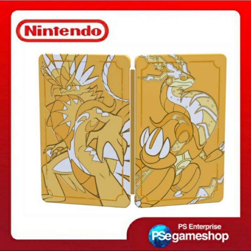 ELEKTRO11- Gold steelcase pokemon original