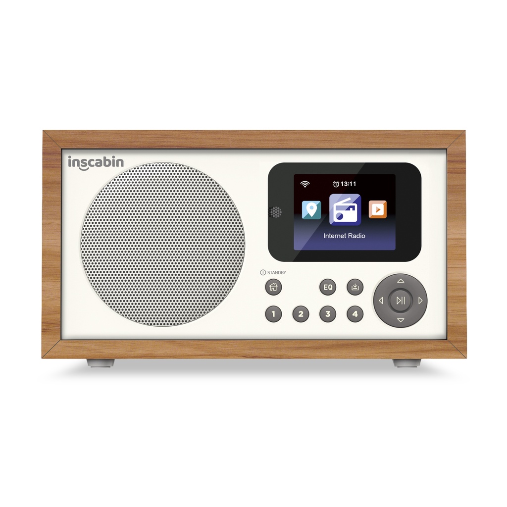 Inscabin D2 Internet Digital Radio, Internet Radio With Spotify Connect And Bluetooth/Remote