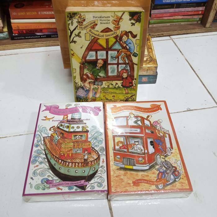 DISKON THE MYSTERIOUS BENEDICT SOCIETY 1-3 READYY
