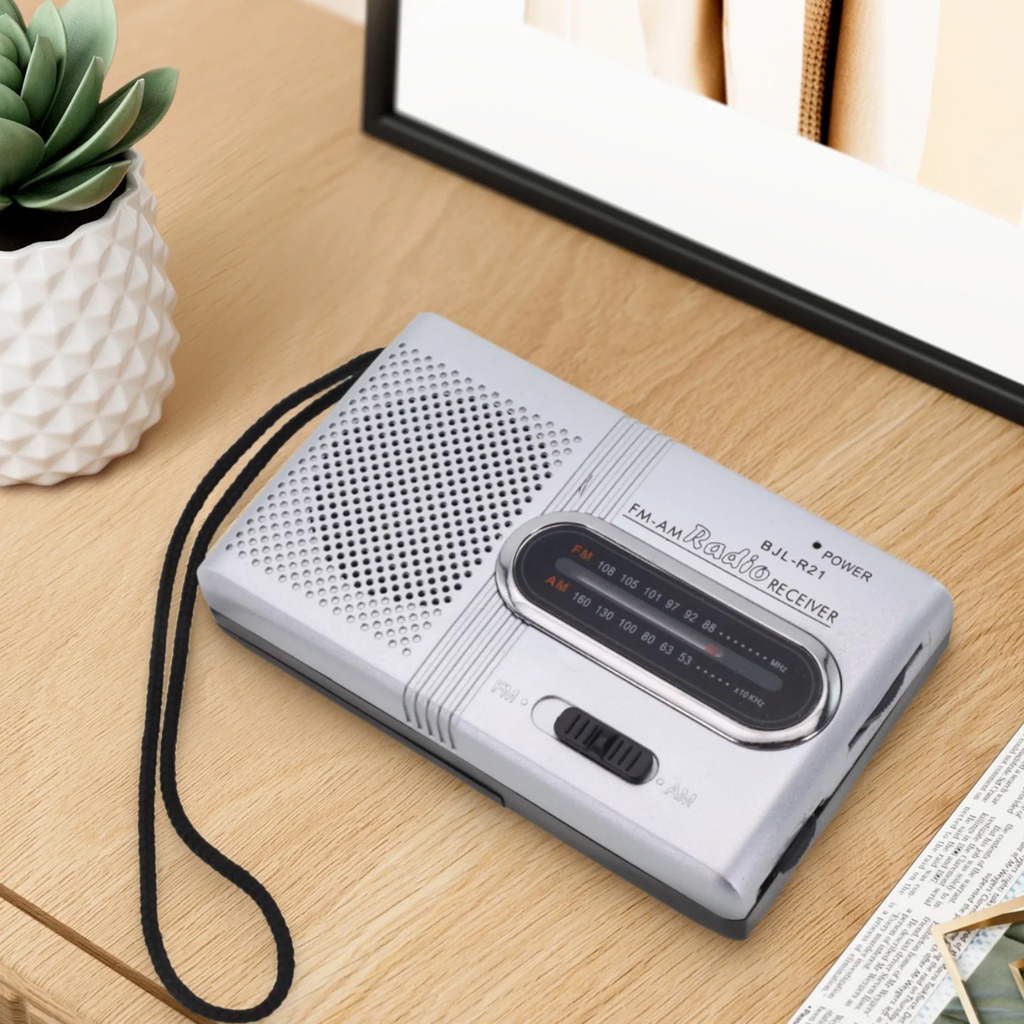 Camping Radio Outdoor Radio Portable Retro Radio Elderly Frequency Range Handheld Lightweight