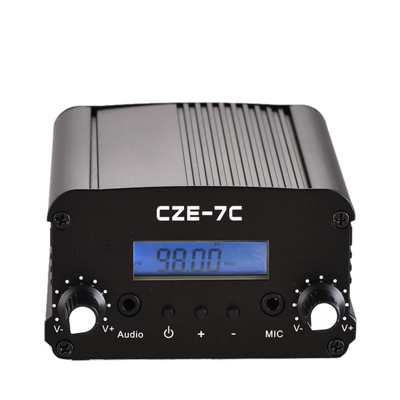 7W Fm Transmitter Campus Drive-In Church Cinemas Wireless Fm Broadcast Transmitter Stereo Radio