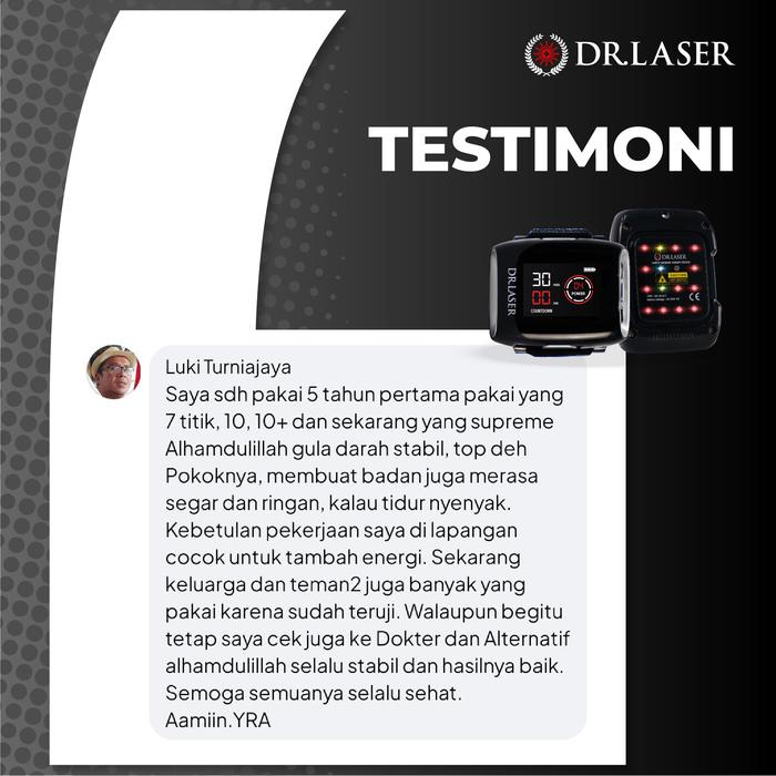 STOK READY. DR LASER SUPREME TERAPI KESEHATAN JAM TANGAN PRAKTIS MULTISPOT