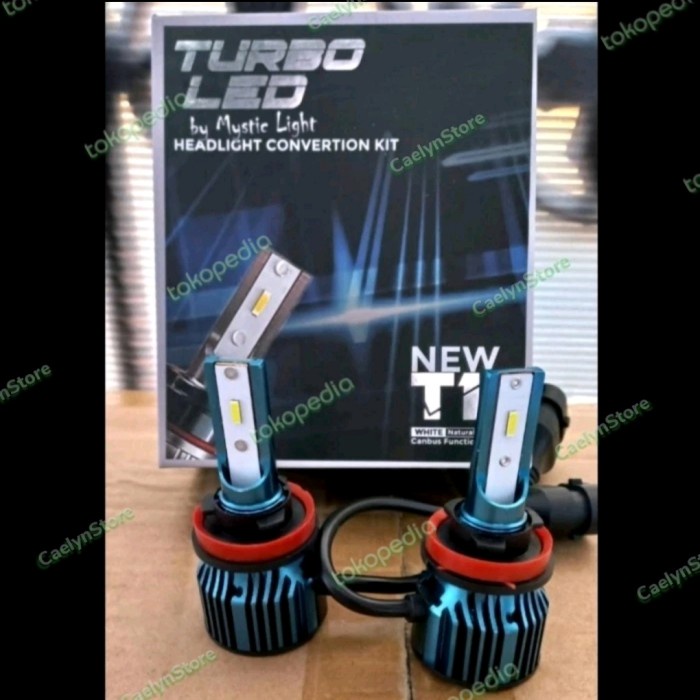 LED TURBO H11 H1 H7 HB3 HB4 LAMPU TURBO LED MOBIL 2PCS