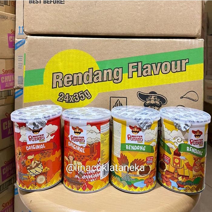 

mister potato 24 pcs x 35gram 1karton