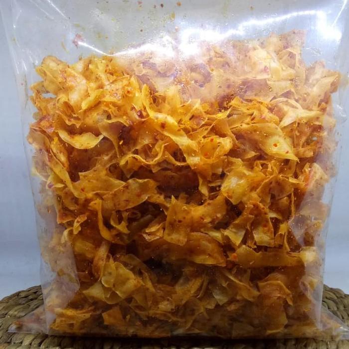 

Keripik singkong kriwil 500gr pedas sedang