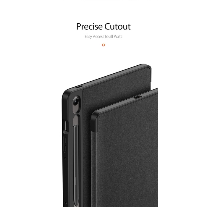 CUCI GUDANG..!! CASE SAMSUNG TAB S9 FE TAB S9 FE PLUS - DUX DUCIS DOMO COVER CASING