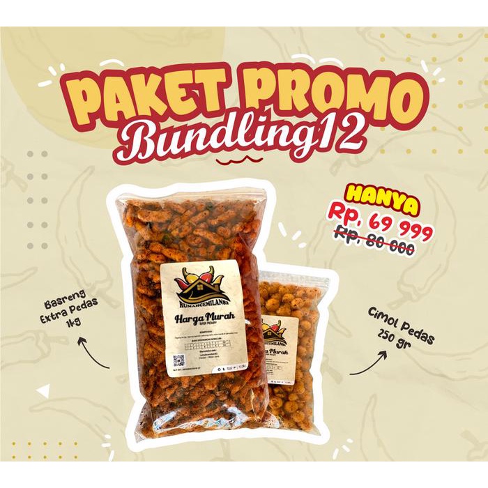 

PROMO 12 ( BASRENG 1 KG + CIMOL 250 gr )