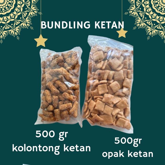 

Bundling - 500 gram OPAK KETAN + 500 gram KOLONTONG KETAN