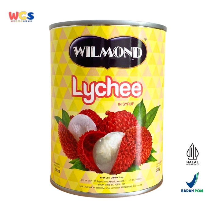 

Wilmond Lychee in Heavy Syrup Thailand 565g - Buah Lychee Syrup Kental