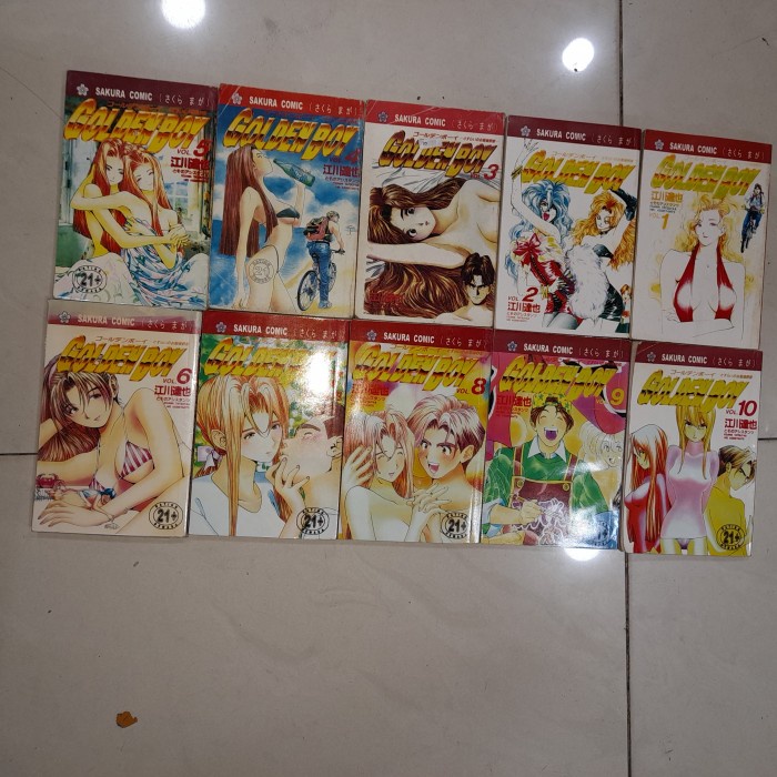 komik golden boy 1-10 tamat by egawa Tatsuya