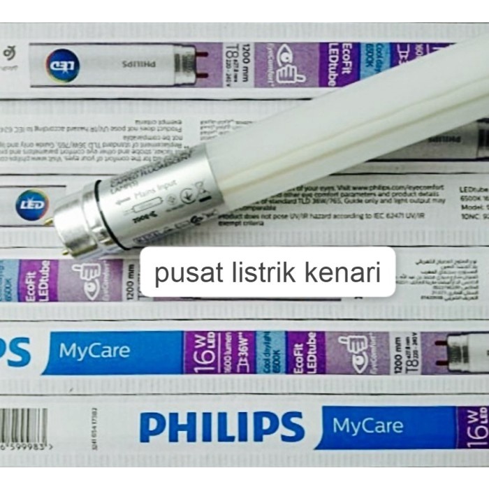 Phillips TL Led Ecofit 16w Lampu TL Tube T8 Philips LED 16w/16watt