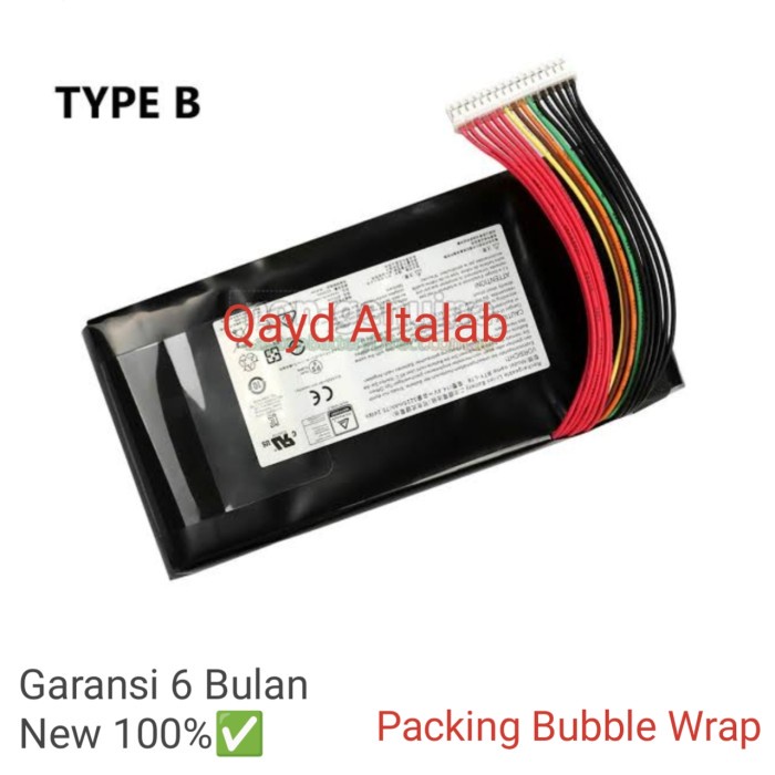 BATERAI BTY-L78 MSI GT62VR 6RD GT73 GT73VR GT80 GT80S GT83 GT80VR BEST SELLER