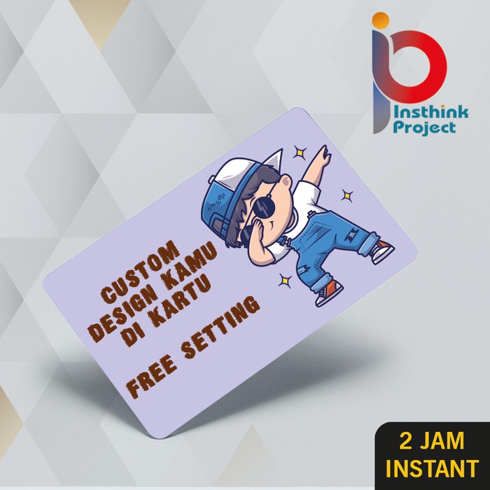 Kartu Flazz BCA GEN 2 Emoney Mandiri custom print uv bebas gambar