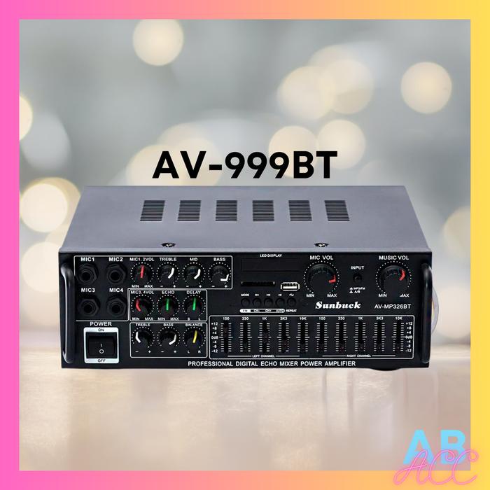 Sunbuck AV-999BT Amplifier