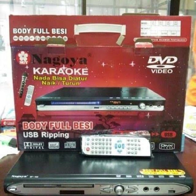 PREMIUM DVD PLAYER NAGOYA KARAOKE BODY FULL BESI USB RIPPING