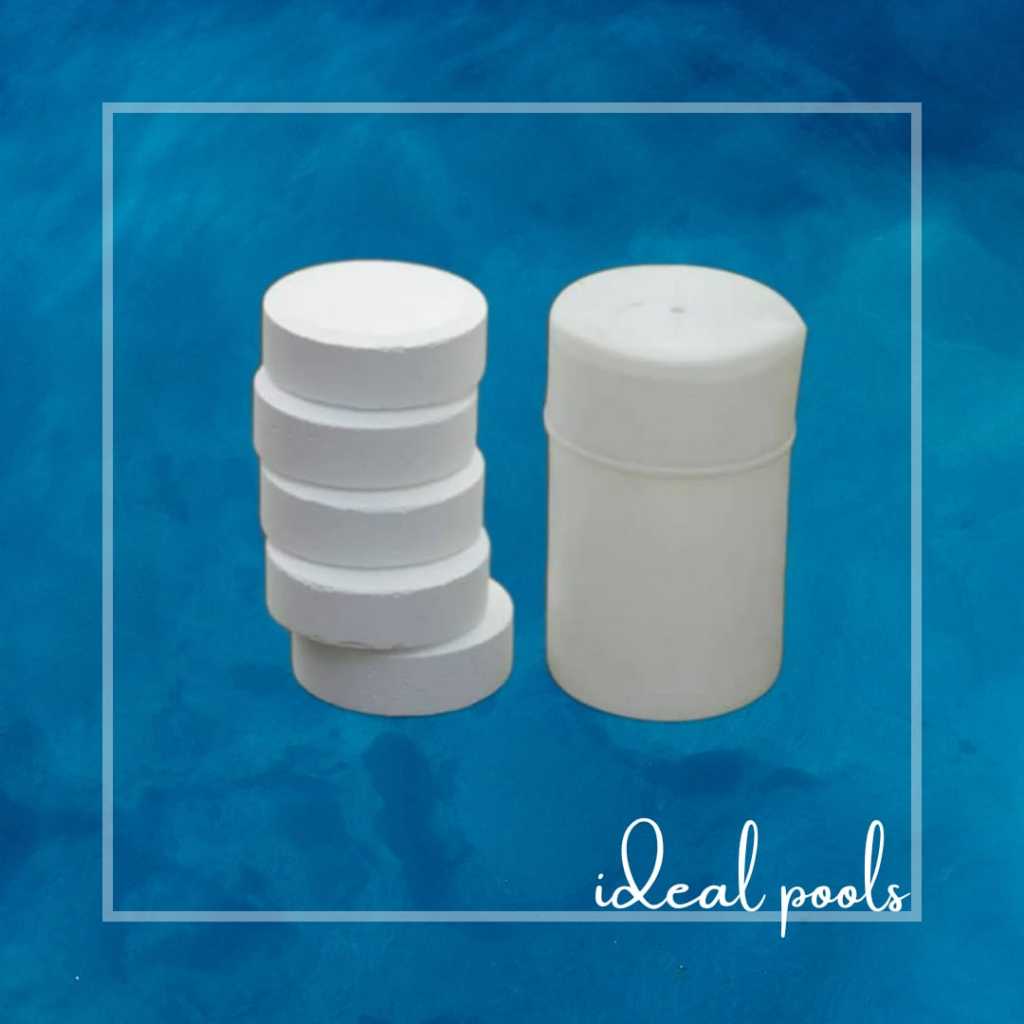 Kaporit Tablet Untuk Kolam Renang Kadar 90% - Kaporit Penjernih kolam renang AY0