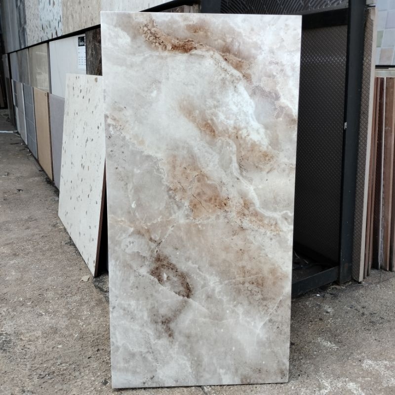 KERAMIK LANTAI/DINDING RECTIFIED KIA LEOPARD CREMA 30X60 KW1 AY0