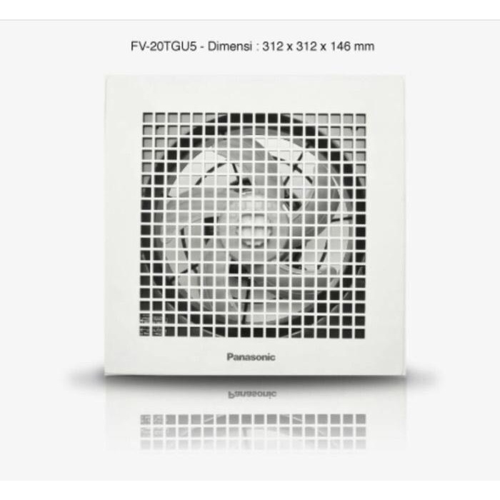 Panasonic 20 Tgu Ceiling Exhaust Fan / Exhaust Fan Plafon 8 / 20Cm {Ready High Quality Best Seller
