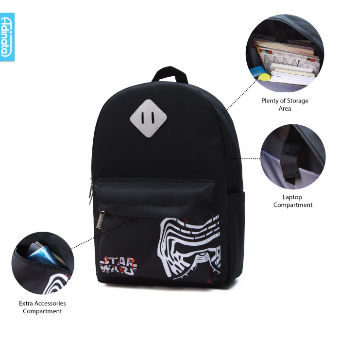 TAS BACKPACK ADINATA STAR WARS SWRS 2026-0086 XL