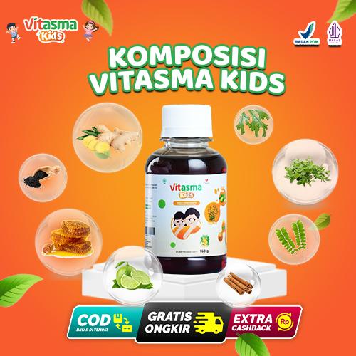 

Promo Terbatas 2 Botol Madu Herbal Vitasma Kids Syrup Honey Asli Aman
