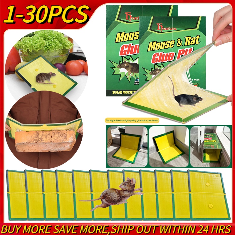 Mouse Trap Bucket Sticky Board Rat Glue Trap Mouse Rat Trap Strong Glue Board Mice Catcher Non-toxic