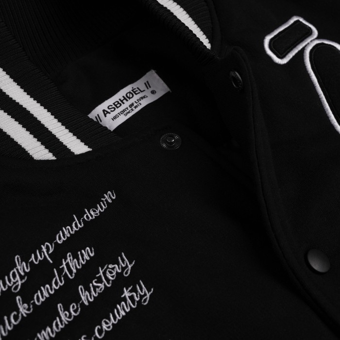 Asbhoel Varsity Icon Black Terlaris