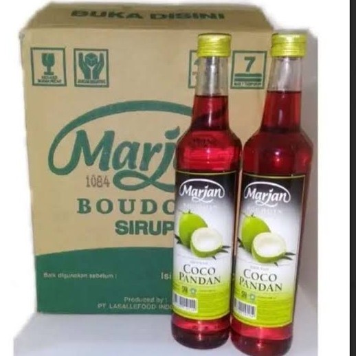 

Marjan Sirup Coco Pandan Cocopandan 460ml 1 dus isi 12 Botol