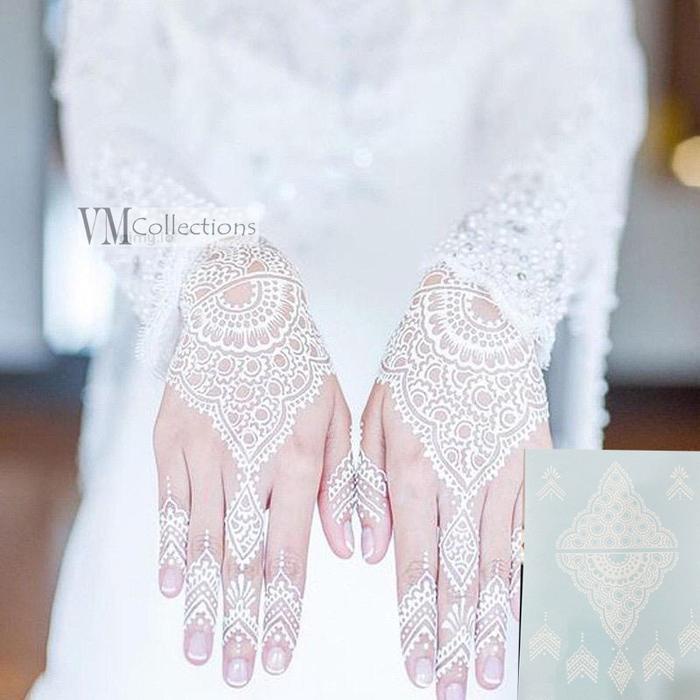 ..... Henna Pengantin Sticker Tattoo Hena Pengantin Putih Henna Instant